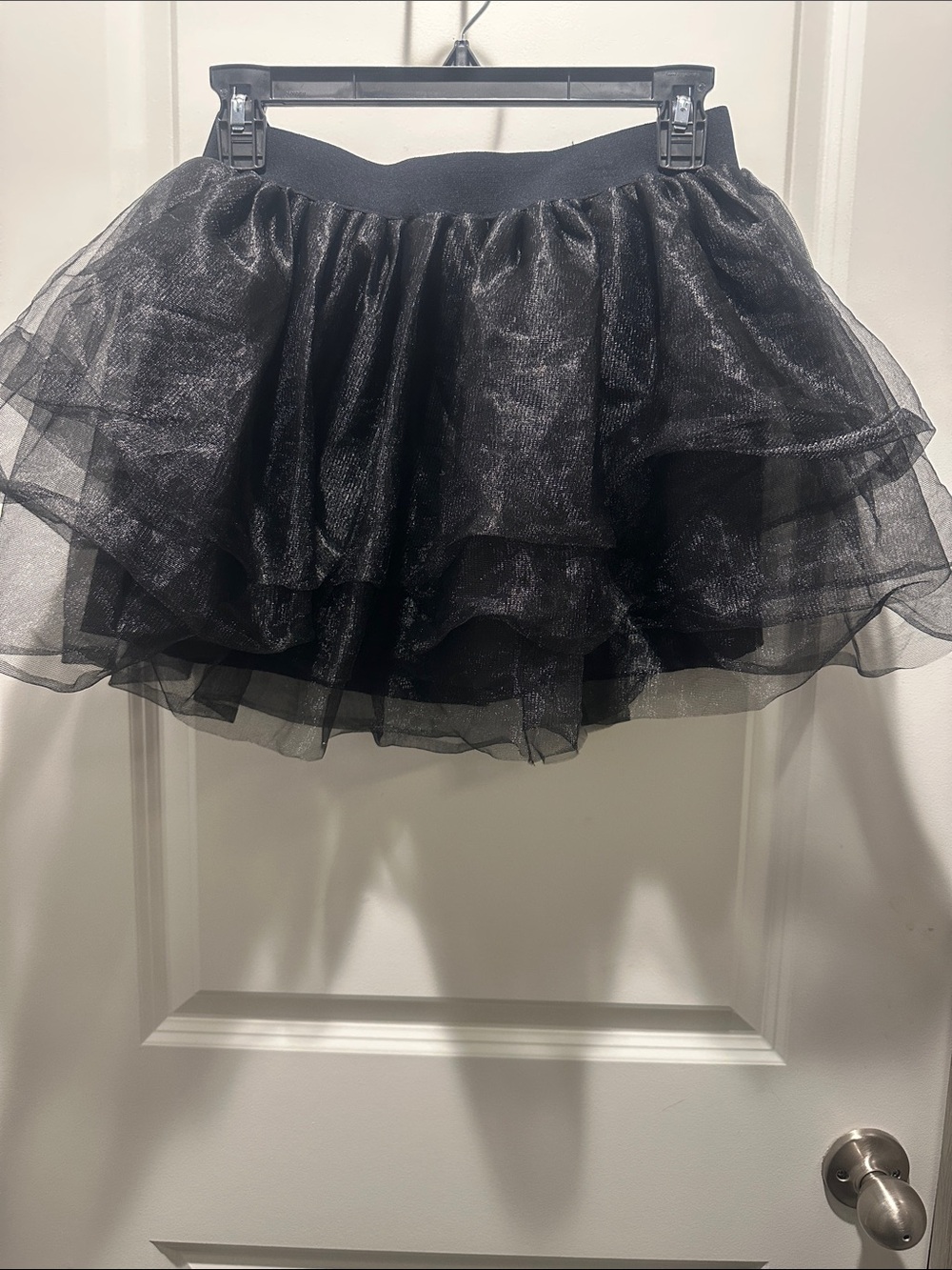 Spirit Black Layered Tulle Skater Skirt